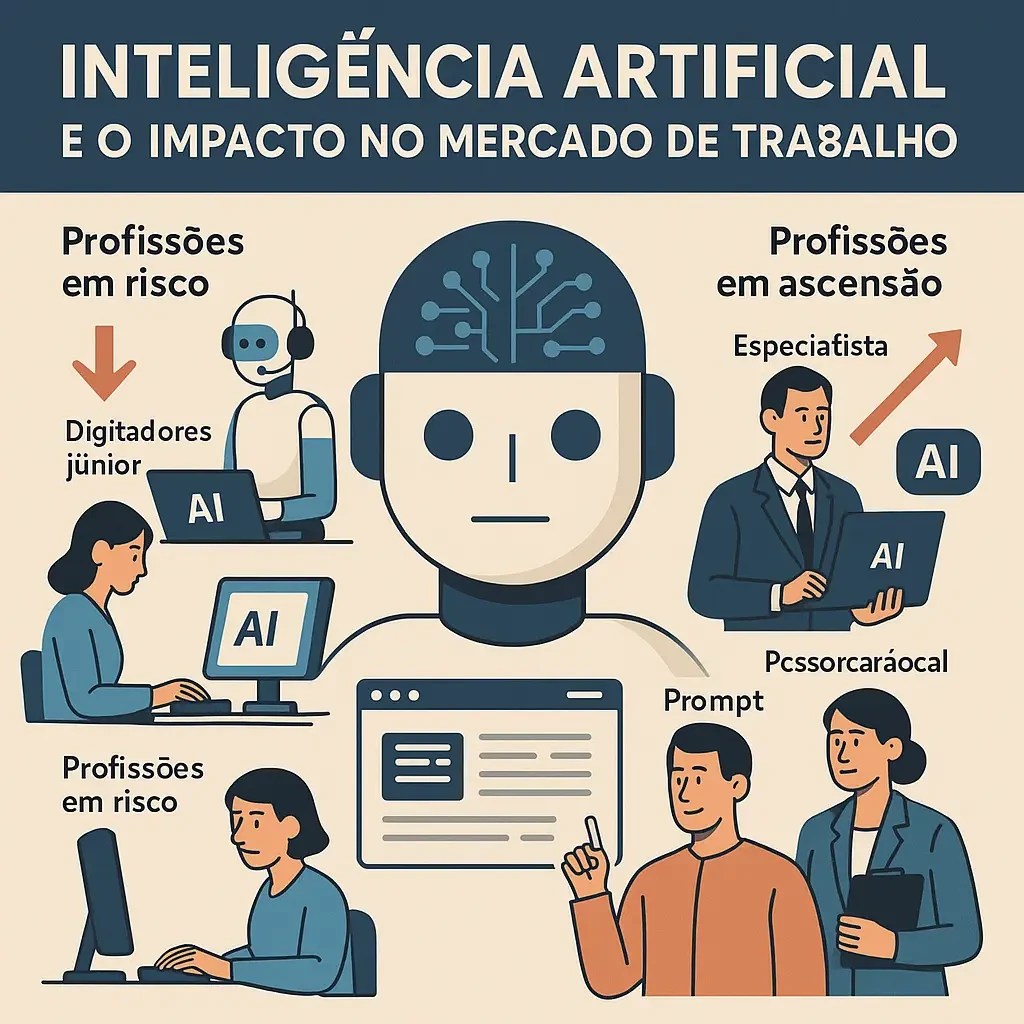 A Nova Revolução do Trabalho: Como a Inteligência Artificial Está Transformando o Mercado em&nbsp;2025