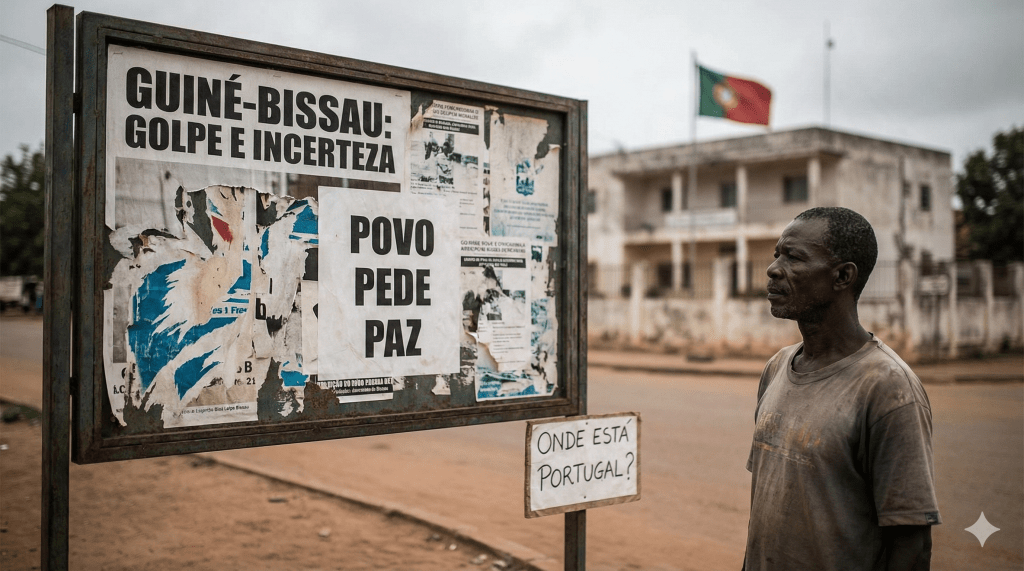 Guiné-Bissau: o país que grita enquanto o mundo tapa os ouvidos — e Portugal finge não&nbsp;ouvir